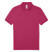 B&amp;C Unisex polo tričko PU424 Meta Fuchsia