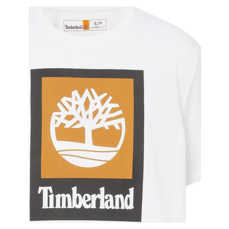 Timberland  227475  Tričká s krátkym rukávom Biela