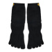 Vibram Fivefingers Súprava 2 párov vysokých ponožiek unisex Wool Blend Crew S15C12P Čierna