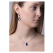 Ligot Strieborný prívesok De-Art  Bermuda Blue so Swarovski® Crystals LSW179P