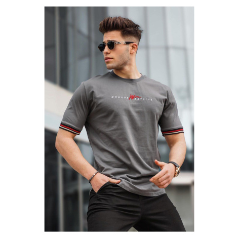 Madmext Smoky Basic Men's T-Shirt