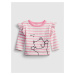 GAP ružové detské tričko Brannan Knit