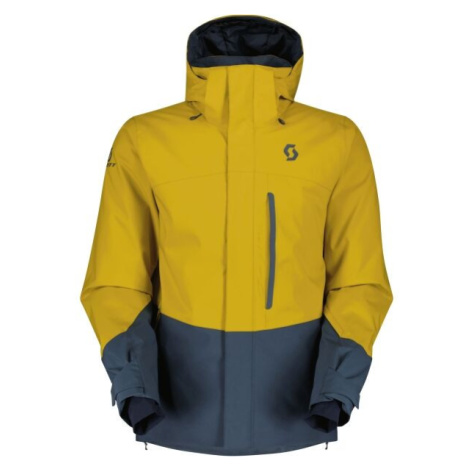 Scott ULTIMATE DRYO 10 Pánska lyžiarska bunda, žltá, veľkosť