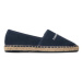 Tommy Jeans Espadrilky Espadrille EN0EN01815 Tmavomodrá