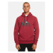 Quiksilver Mikina Biglogo Otlr EQYFT04450 Červená Regular Fit