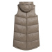 Dámska vesta 4F VEST-AW23TVESF074-82S-LIGHT BROWN