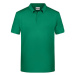 James&amp;Nicholson Pánska polokošeľa JN8010 Irish Green