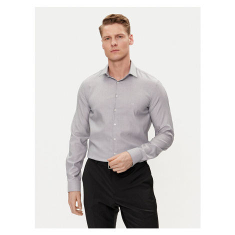 Calvin Klein Košeľa K10K112588 Tmavomodrá Slim Fit