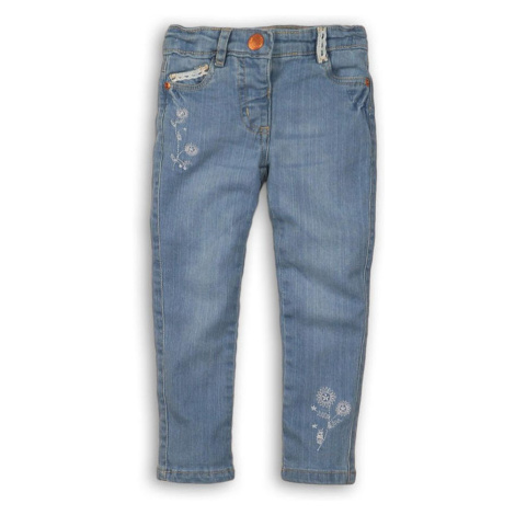 Nohavice džínsové s elastanom, Minoti, Secret 9, modrá - | 3/4let