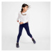 Nike NSW FAVORITES SWSH Dievčenské legíny, tmavo modrá, veľkosť