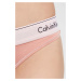 Tangá Calvin Klein Underwear oranžová farba