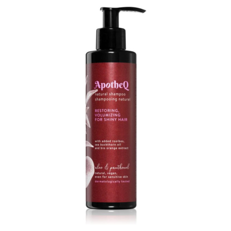 Soaphoria ApotheQ Aloe & Panthenol šampón na lesk a hebkosť vlasov