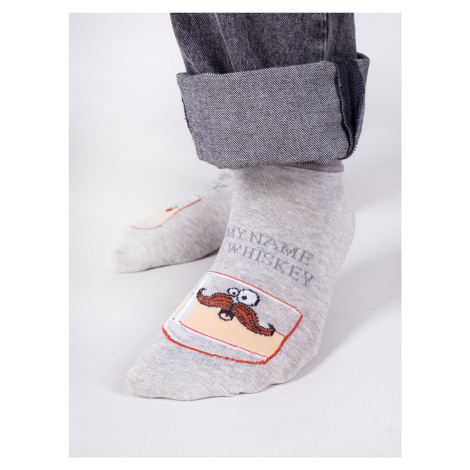 Yoclub Man's Cotton Socks Patterns Colors SKS-0086F-C200