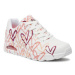 Skechers Sneakersy Uno - Dripping In Love 155507/WCRL Biela
