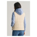 VESTA GANT LIGHT DOWN VEST SOFT OAT