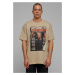 Men's T-shirt oversize Upscale Magazine sand