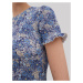 EDITED Letné šaty 'Odette'  krémová / modrá / svetlomodrá / svetložltá