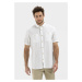 Košeľa Camel Active Shortsleeve Shirt Broken White