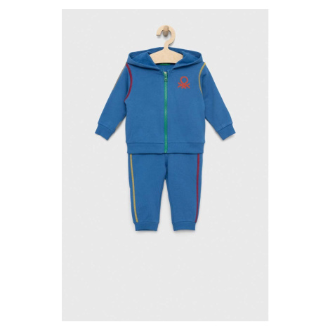 Detská bavlnená tepláková súprava United Colors of Benetton