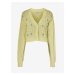 Light Green Ladies Cardigan Noisy May Lil - Ladies