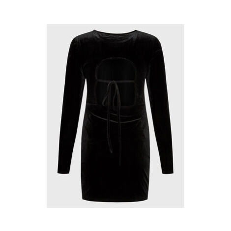 Glamorous Koktejlové šaty AN4323 Čierna Slim Fit