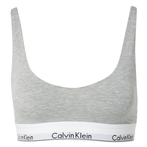 Calvin Klein Underwear Podprsenka  sivá / biela