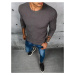 Men's classic dark grey sweater Dstreet