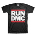 Run-DMC tričko Logo Čierna