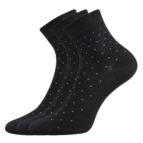 Ponožky LONKA Fiona black 3 páry 115153
