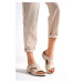 Capone Outfitters Capone Z0426 Beige Women's Comfort Anatomic Slippers