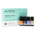 Darčekový set esenciálnych olejov Alteya Organics 4x5 ml