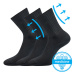 Ponožky BOMA Diarten tmavo šedé 3 páry 100608