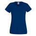 Navy Women's T-shirt Lady fit Original Fruit of the Loom