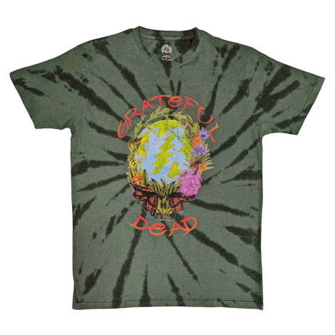 Grateful Dead tričko Forest Dead Zelená