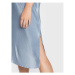 Glamorous Plisovaná sukňa AN4257 Modrá Regular Fit