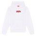 Mikina Diesel S-Ginn-Hood-K37 Sweat-Shirt Bright White