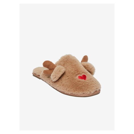 Brown Women's Home Slippers Pieces Futte - Women's