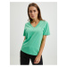 Svetlo zelené dámske tričko Calvin Klein Jeans