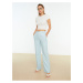 Light Blue Trendyol Pants - Women