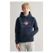 MIKINA GANT ARCHIVE SHIELD HOODIE EVENING BLUE