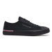 Tommy Hilfiger Tenisky Corporate Vulc Canvas FM0FM04954 Čierna