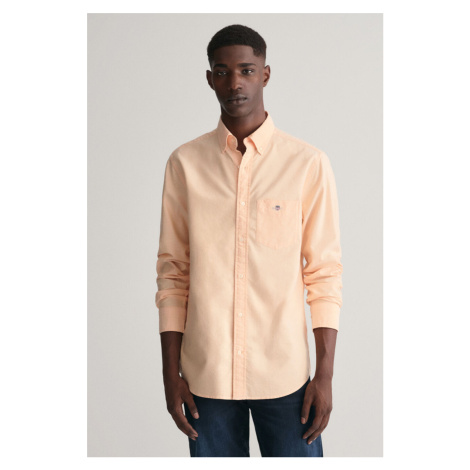 KOŠEĽA GANT REG OXFORD SHIRT CORAL APRICOT