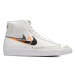 Pánska vychádzková obuv NIKE Blazer Mid 77 white bright mandarin medium ash black