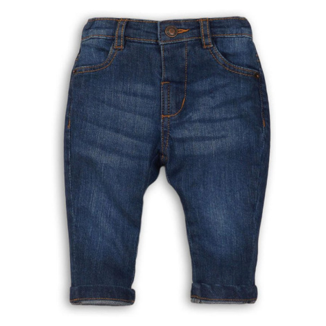 Nohavice chlapčenské džínsové, Minoti, ADVENTURE 10, modrá - | 18-24m