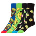 Happy Socks Dámske/Pánske ponožky v darčekovom balení, 4 páry (potraviny)