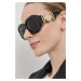 Slnečné okuliare Versace dámske, čierna farba, 0VE4424U