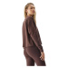 Dámska mikina 4F SWEATSHIRT-AW23TSWSF699-81S-BROWN