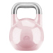 Gorilla Sports Soutěžní kettlebell, růžový, 8 kg