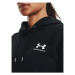 Under Armour Mikina Essential 1373033 Čierna Relaxed Fit