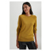 DEFACTO Relax Fit Crew Neck Basic Sweater